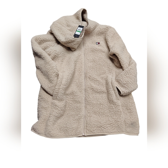 Tommy Hilfiger Sherpa Coat Jacket. Large (12/14) - Picture 2 of 10